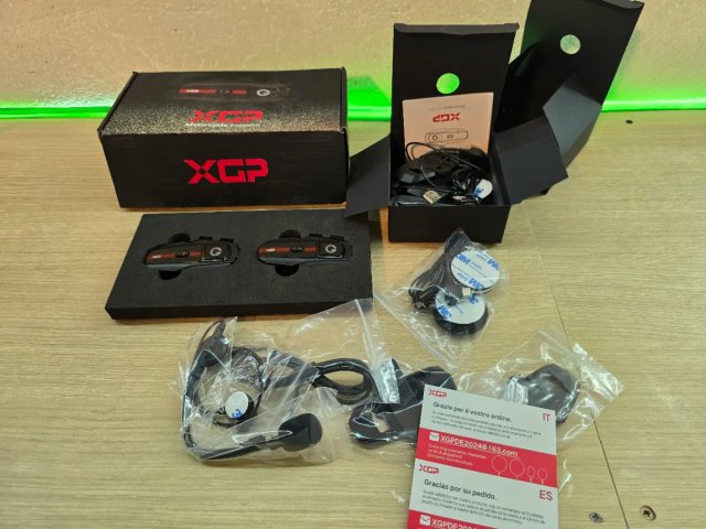 2 XGP Intercomunicador Moto Bluetooth