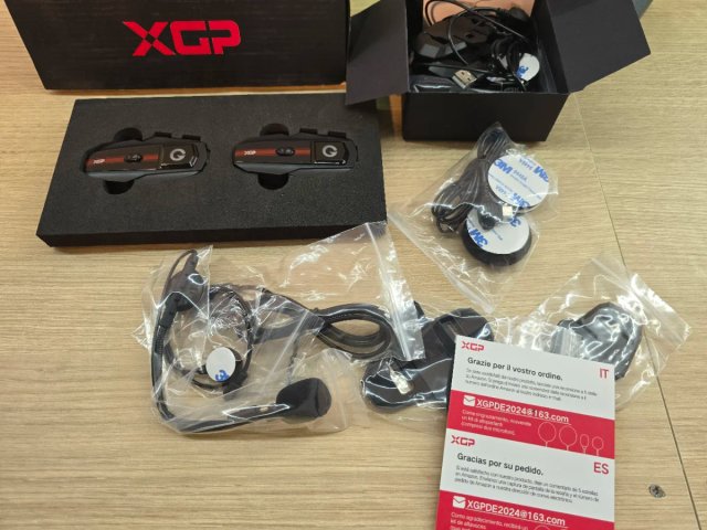 2 XGP Intercomunicador Moto Bluetooth