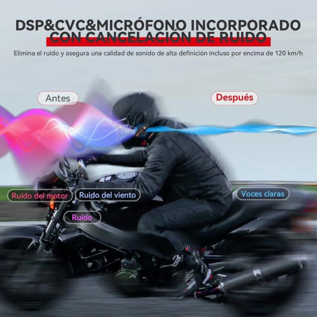 2 XGP Intercomunicador Moto Bluetooth
