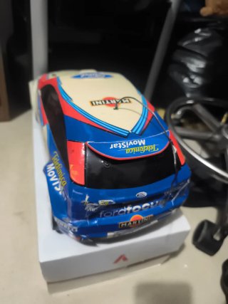 Coche de Rally Ford Focus Martini Telefonica