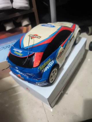 Coche de Rally Ford Focus Martini Telefonica