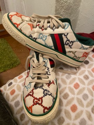 Zapatillas Gucci 1977 Beige Multicolor