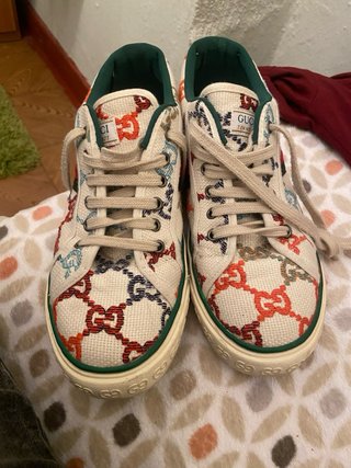 Zapatillas Gucci 1977 Beige Multicolor