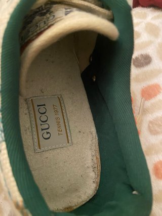 Zapatillas Gucci 1977 Beige Multicolor