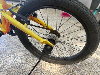 Bicicleta Monty BMX 105 Amarilla en muy buen estad