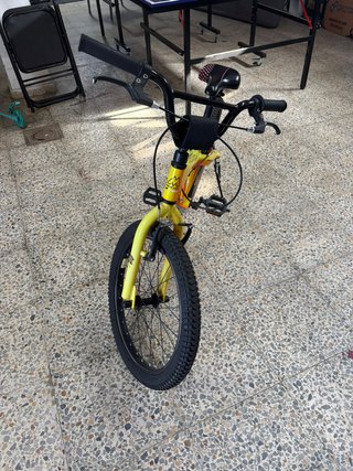 Bicicleta Monty BMX 105 Amarilla en muy buen estad