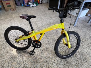 Bicicleta Monty BMX 105 Amarilla en muy buen estad