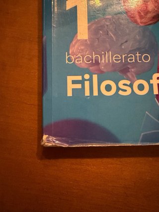 Filosofía 1 bachillerato