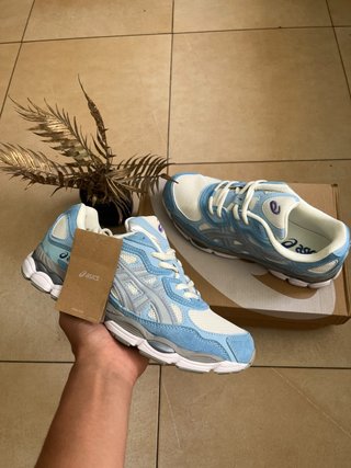Asics Gel Zapatillas Deportivas Azul y Blanco