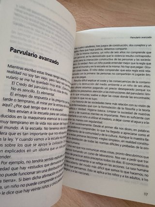 Las cosas importantes las aprendí en el parvulario