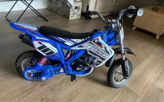 Moto Eléctrica Infantil 12V Azul