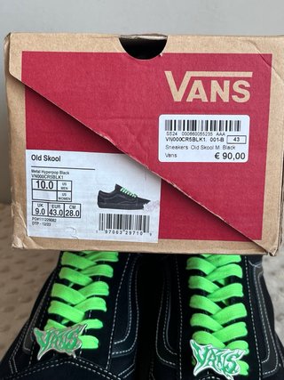 Scarpe Vans Old Skool Nere Taglia 43