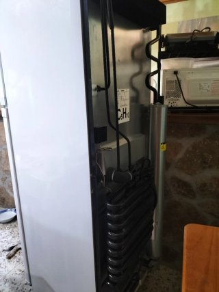 Nevera bivalente propano y luz