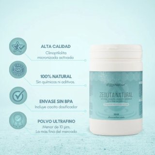 Zeolita Natural Dioxnatur 150g