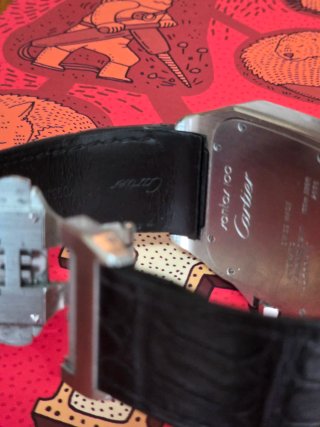 Cartier Santos 100 XL Acero y Oro, Garantia.
