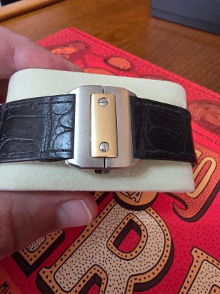 Cartier Santos 100 XL Acero y Oro, Garantia.