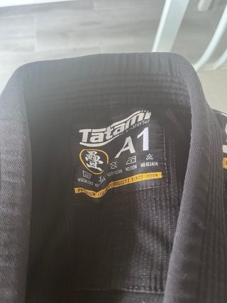 Kimono Tatami Negro Talla A1