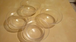 Juego de coctelería de cristal