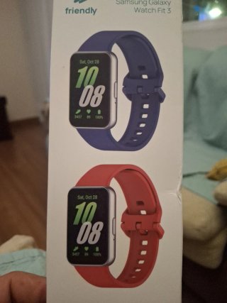 Correas Samsung Galaxy Watch Fit 3 (Azul y Rojo)