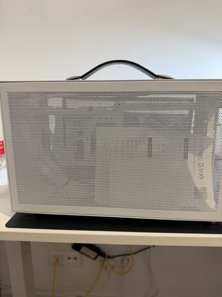 Caja PC Mini ITX S400 Blanca SFF USB-C