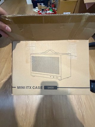 Caja PC Mini ITX S400 Blanca SFF USB-C