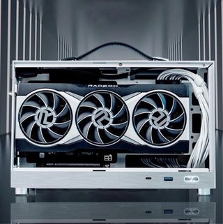 Caja PC Mini ITX S400 Blanca SFF USB-C