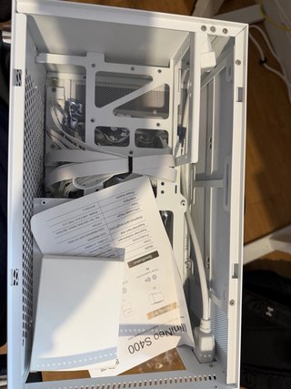 Caja PC Mini ITX S400 Blanca SFF USB-C