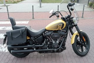 Harley-Davidson Amarilla Negra
