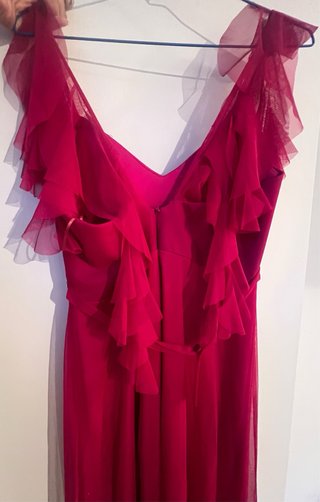 Vestido de fiesta largo con pedrería