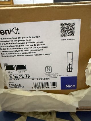 Kit Automazione Nice Garage Basculanti