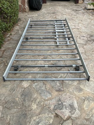 Baca aluminio L2 + escalera