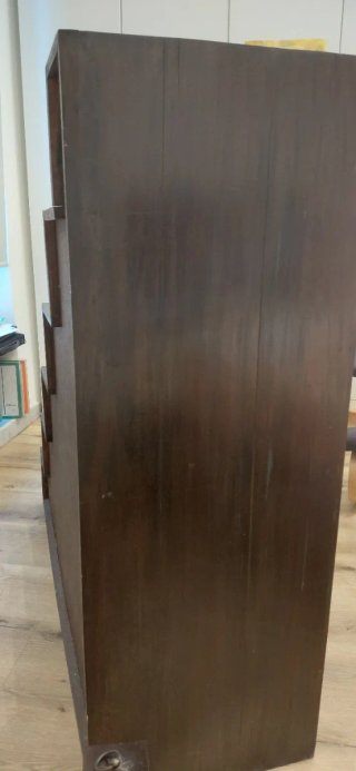 Libreria Tansu Scala Legno Massello