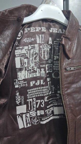 Chaqueta Pepe Jeans niño marrón talla 5/6