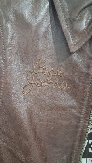 Chaqueta Pepe Jeans niño marrón talla 5/6