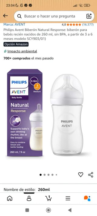 Biberones Philips Avent