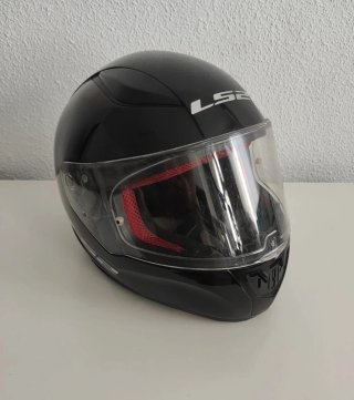 Casco LS2 Moto Negro