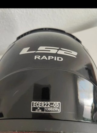 Casco LS2 Moto Negro