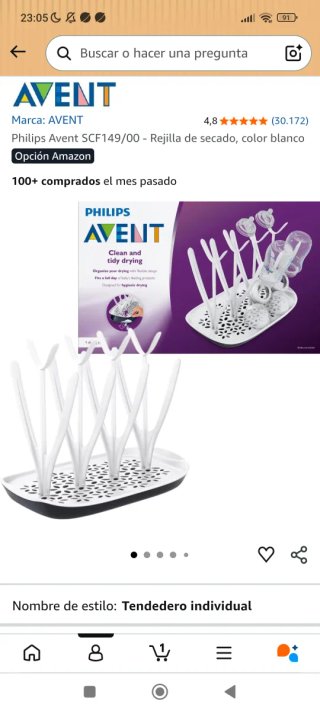 Escurre biberones Philips Avent