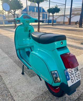 Vespa FL 125 Verde Turquesa.