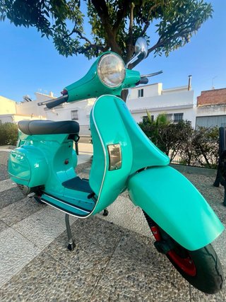 Vespa FL 125 Verde Turquesa.