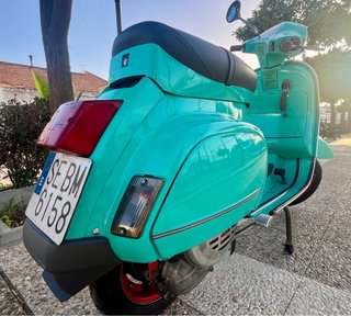 Vespa FL 125 Verde Turquesa.