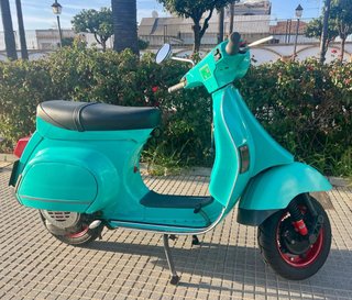 Vespa FL 125 Verde Turquesa.