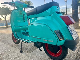 Vespa FL 125 Verde Turquesa.
