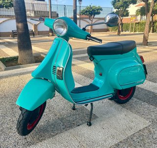 Vespa FL 125 Verde Turquesa.