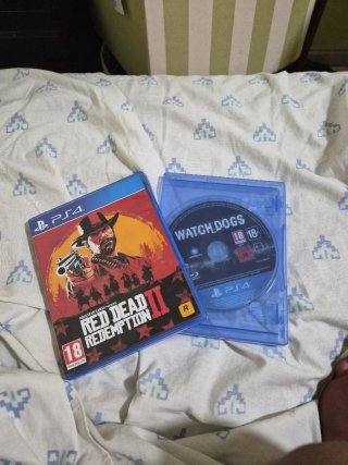 Red Dead Redemption 2 + Watch Dogs 2 PS4