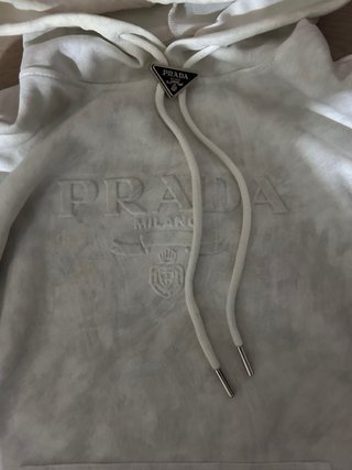 Sudadera Prada Blanca