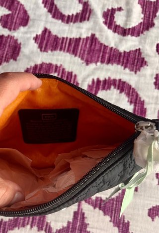 Neceser/Cartera de mano TOUS acolchado negro