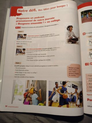 Adomania, Français A1.1, 1 ESO. Livre de l'élève