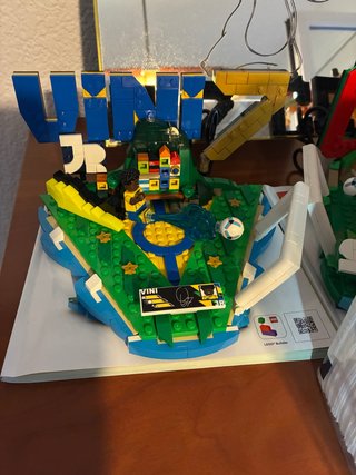 Lego Vinicius Jr. Mundial Y REGALO manual