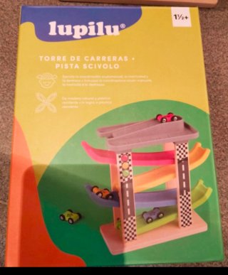 Torre de Carreras Lupilu Coches Madera